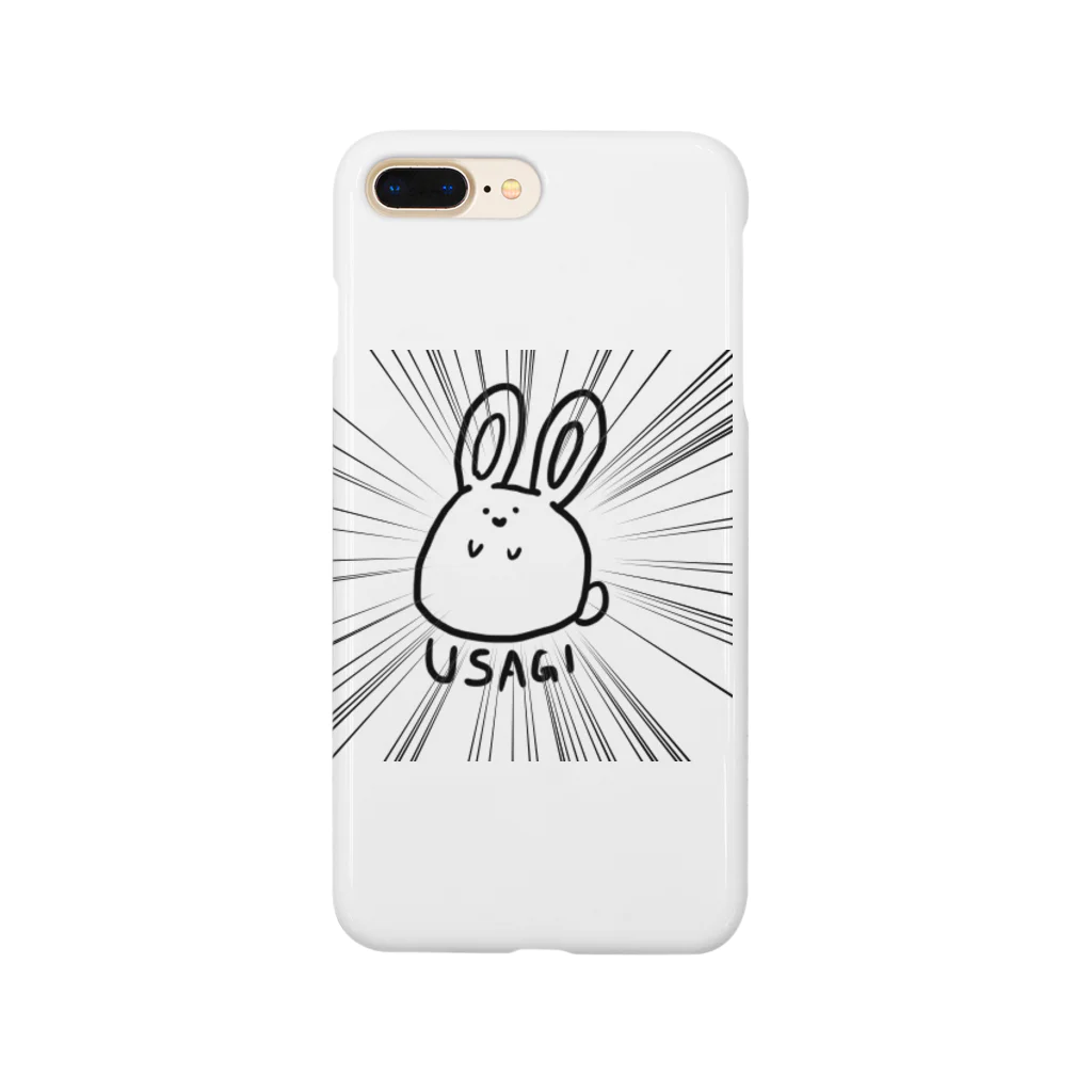 USAGIの集中線×USAGI スマホケース