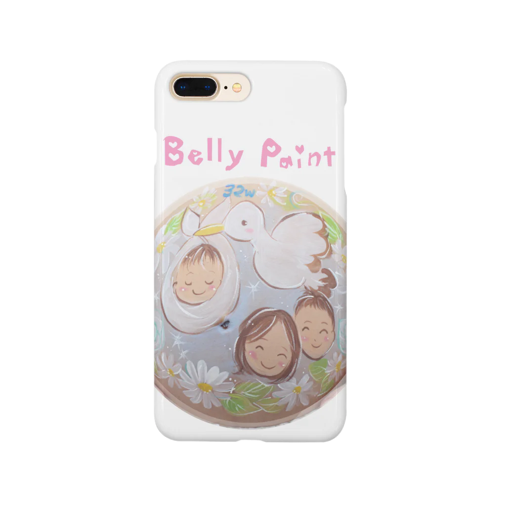 都愛ともかのコウノトリと赤ちゃん Smartphone Case