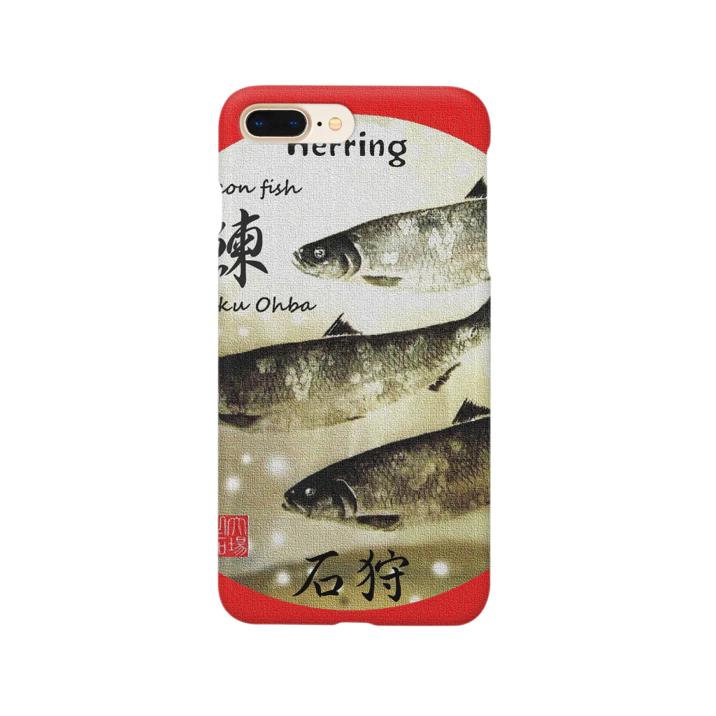 G-HERRINGの鰊！石狩（HERRING；ニシン）　あらゆる生命たちへ感謝をささげます。※価格は予告なく改定される場合がございます。 スマホケース