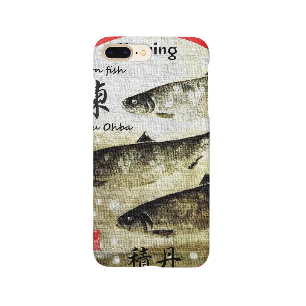 G-HERRINGの鰊！積丹（HERRING；ニシン）　あらゆる生命たちへ感謝をささげます。※価格は予告なく改定される場合がございます。 スマホケース