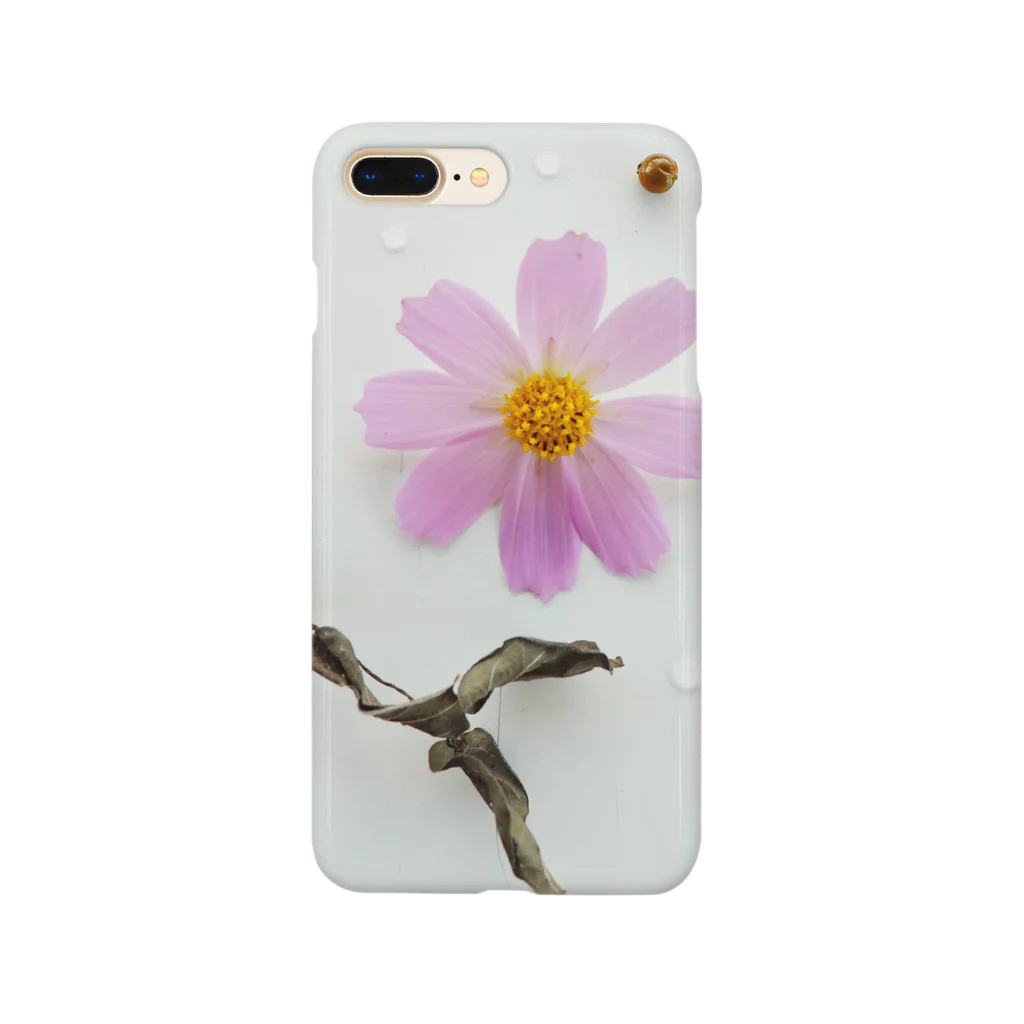ebi-ikaの花と実と水滴と石 Smartphone Case