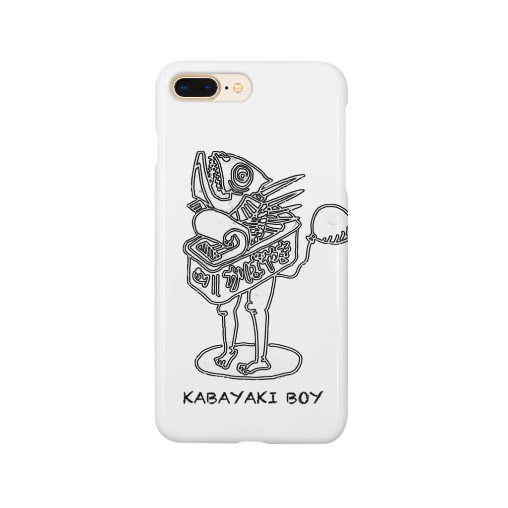 Exact MiscellaneousのKABAYAKI BOY スマホケース