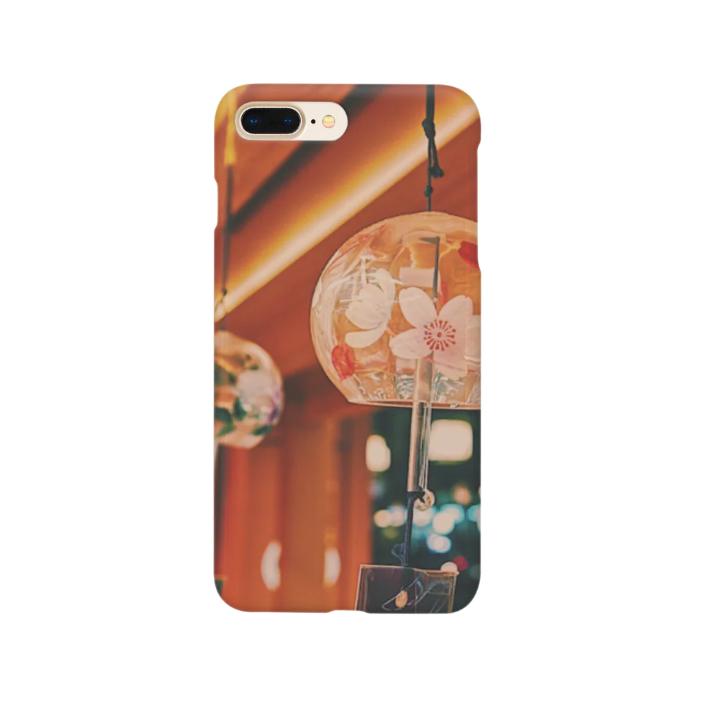 鯨商店の祇園の夜  風鈴 Smartphone Case