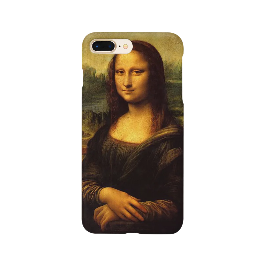 名画スマホケース・オンラインストア【クラウド】のレオナルド・ダ・ヴィンチ「モナ・リザ」 Smartphone Case