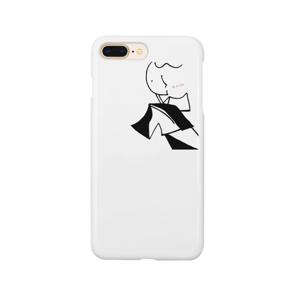 Loser's brand, 王桃の巫女@_miko Smartphone Case