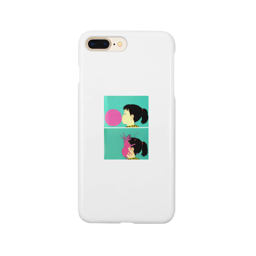 おでんの風船と女の子 Smartphone Case