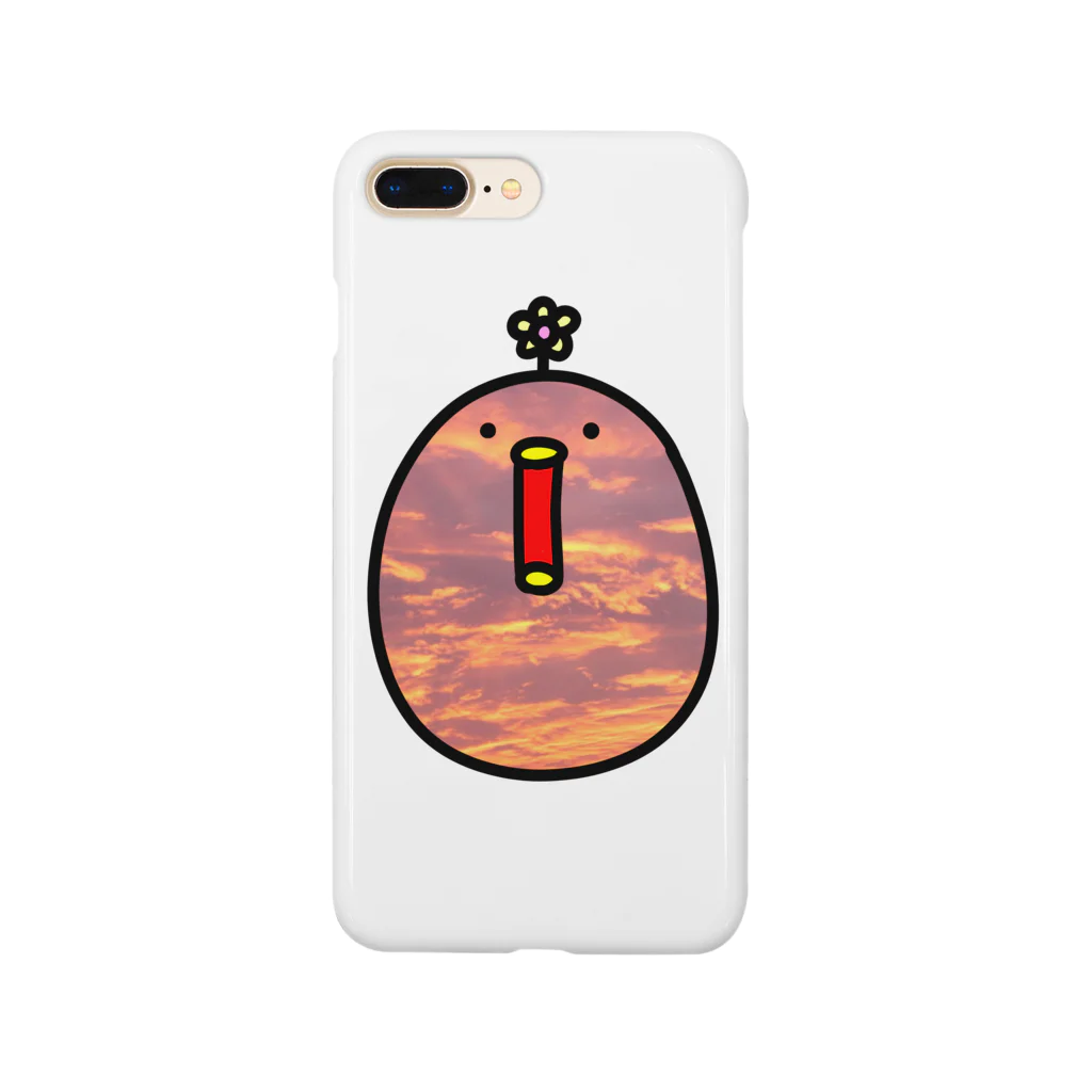 幸せかもしれないゆりおの夕焼けの花太郎 Smartphone Case