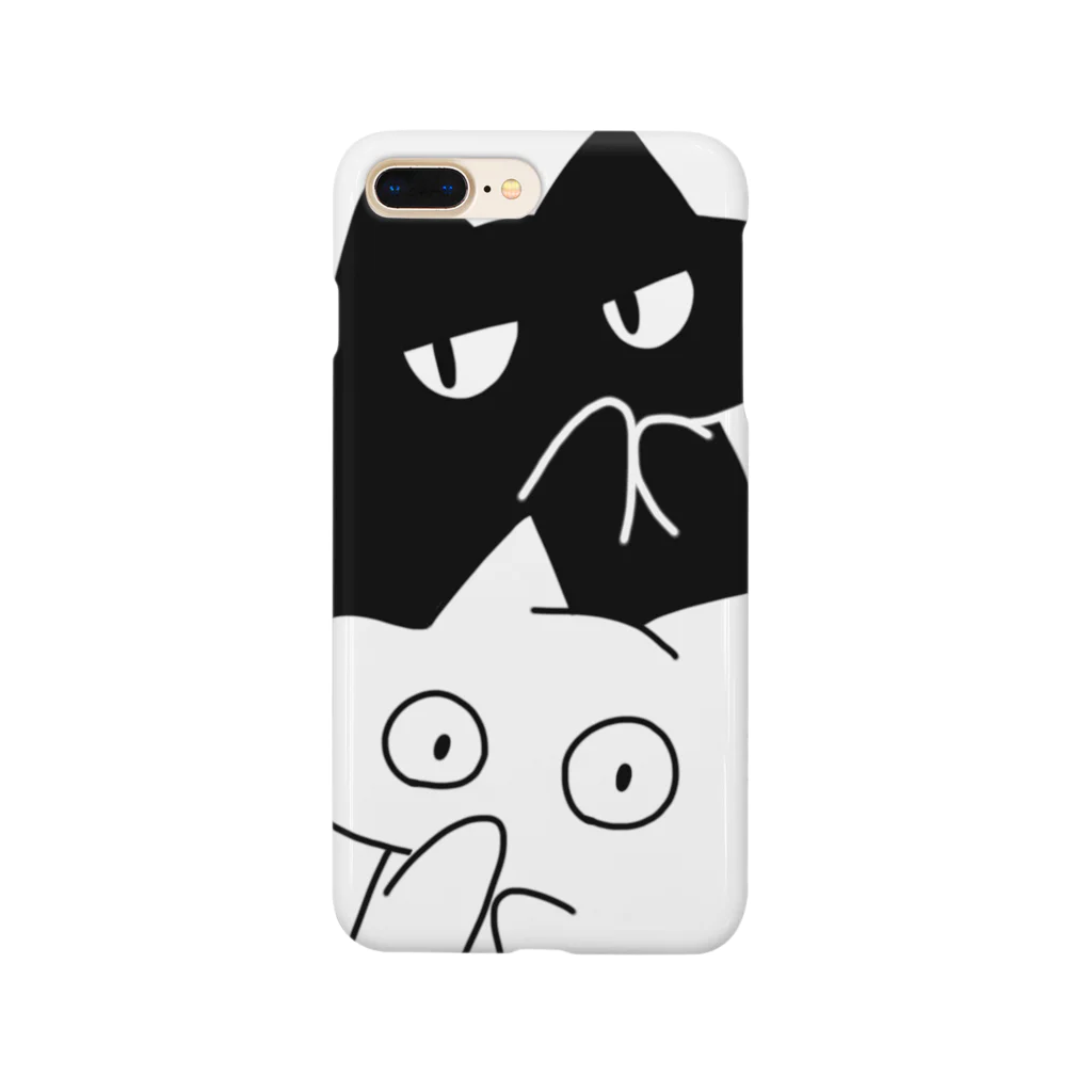 39meroのうさ男とねこ男のツーショット Smartphone Case