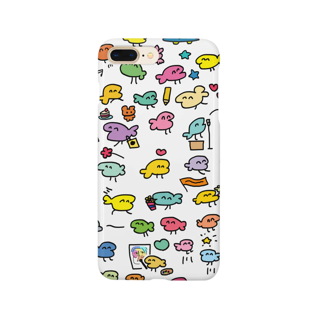 momizuの多くのもいもい Smartphone Case