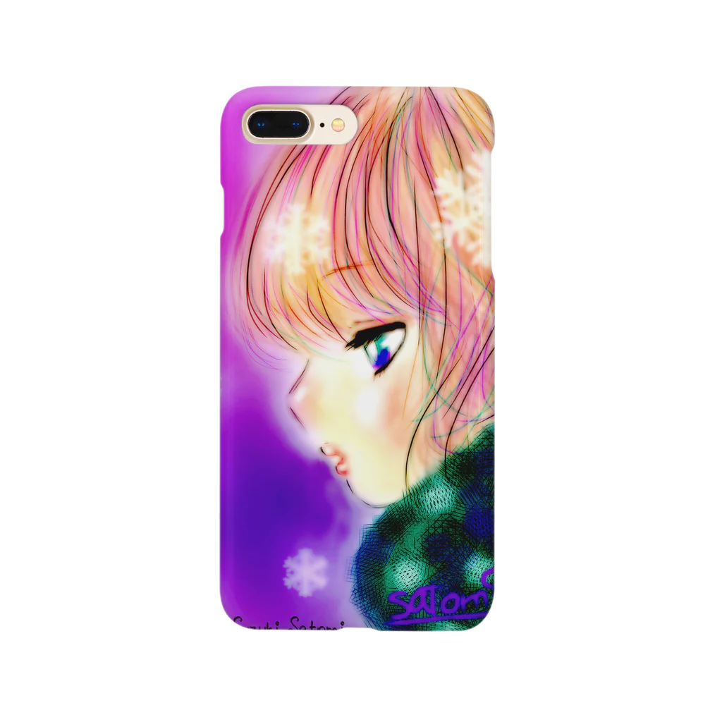 Suzuki Satomi の初雪 Smartphone Case