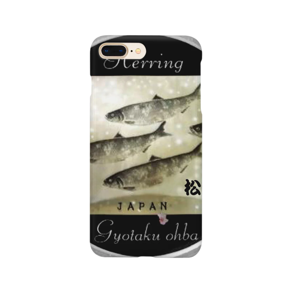 G-HERRINGの松前 鰊（ニシン；HERRING）（Japan）生命たちへ感謝を捧げます。 ※価格は予告なく改定される場合がございます。 スマホケース