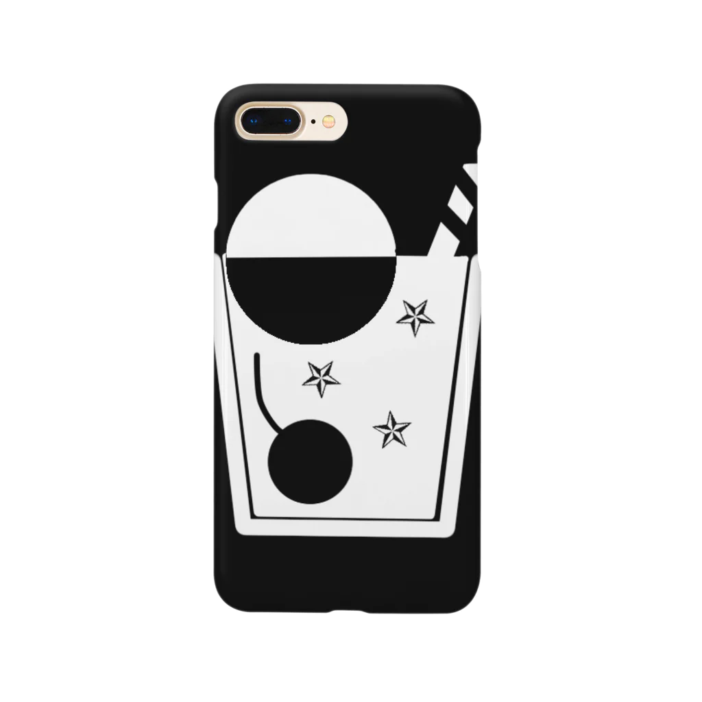 Ghost in the ice  cream soda.のクリームソーダロゴ Smartphone Case