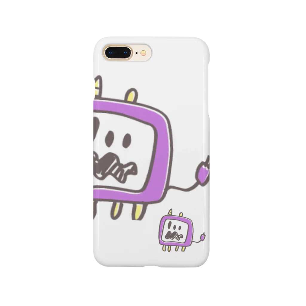 Official GOODS Shopのテレキューの親子 Smartphone Case