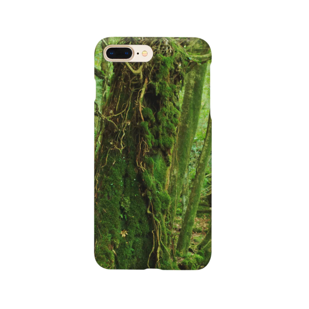 Claude-Morphineの屋久島の苔むす世界 Smartphone Case