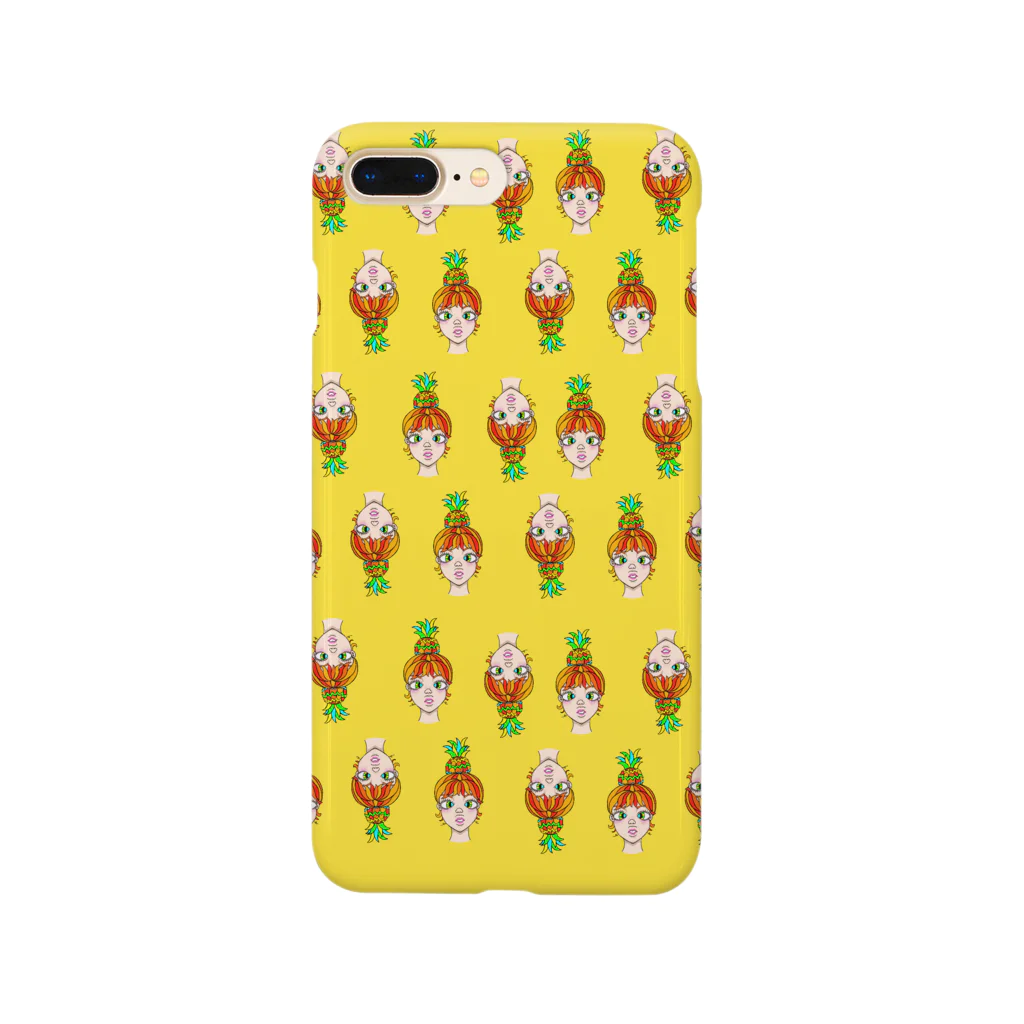 Pop Magic GirlsのPineapple Girl🍍 Smartphone Case