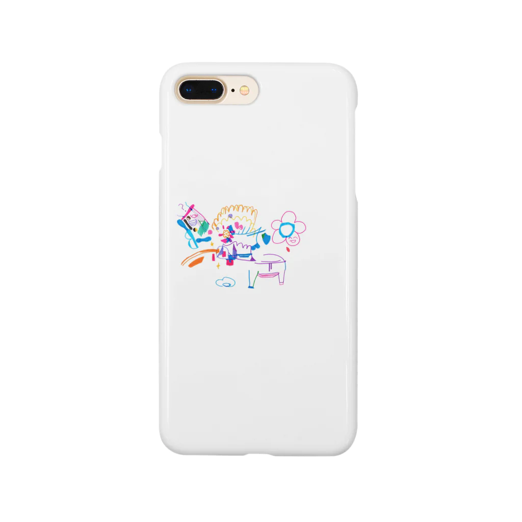 emperorunkogirlの抽象絵画「象」 Smartphone Case