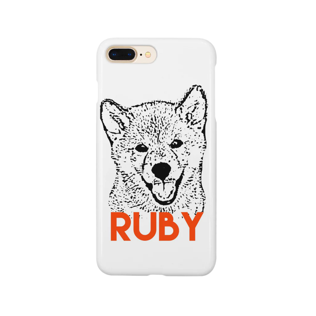 risacanのRUBY スマホケース