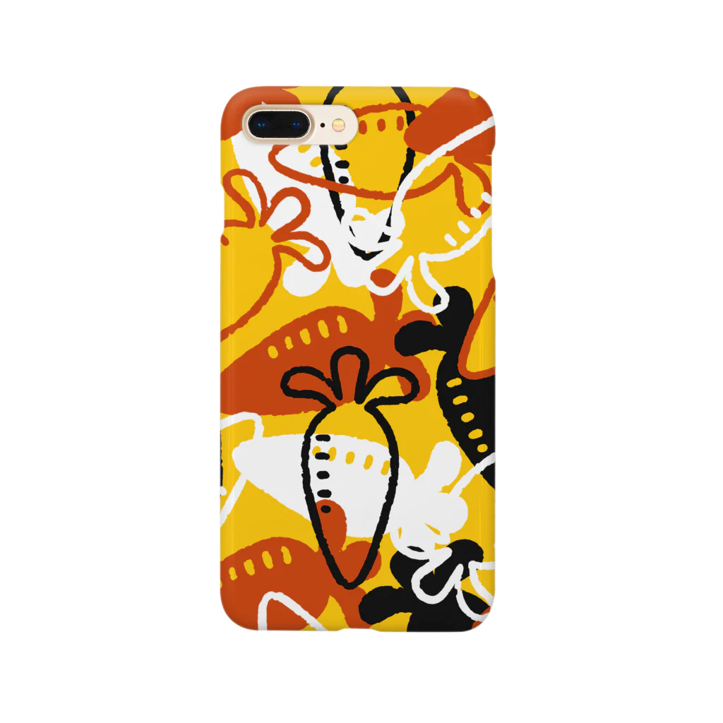 Creative store MのVegetable01(Yellow) Smartphone Case