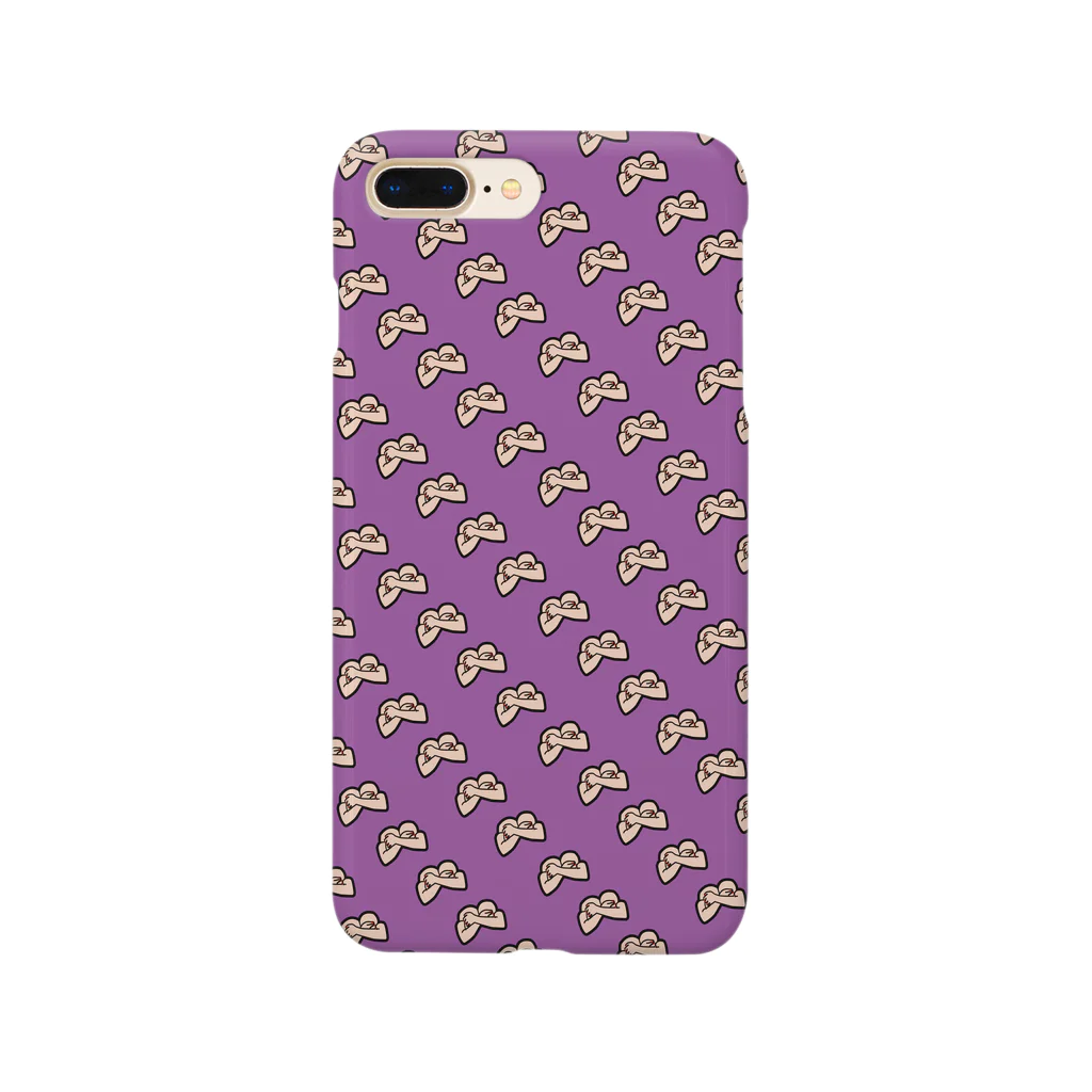 NERODiCのTEBBBURA(PURPLE) Smartphone Case