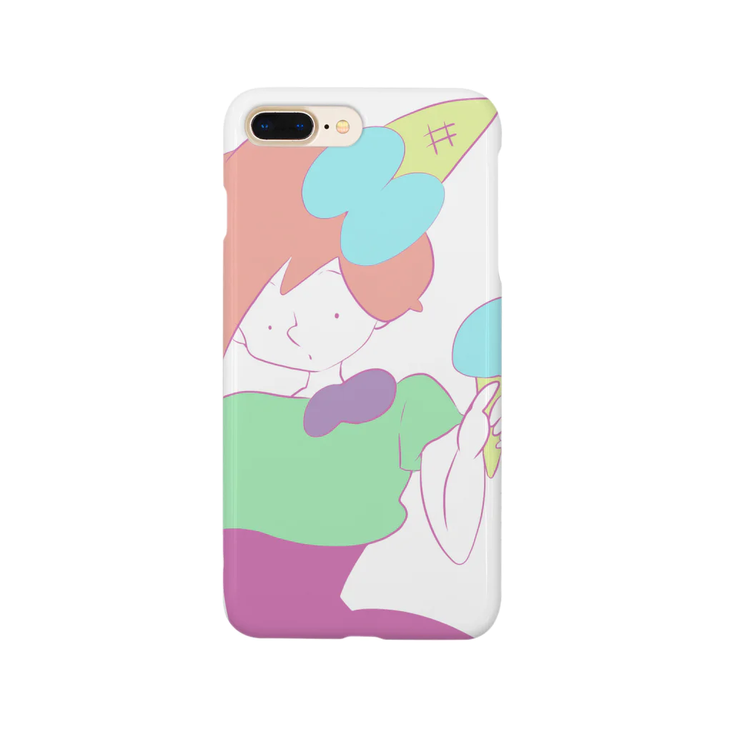 しほのおみせｈｏｗｃｕのソフトクリームちゃん Smartphone Case