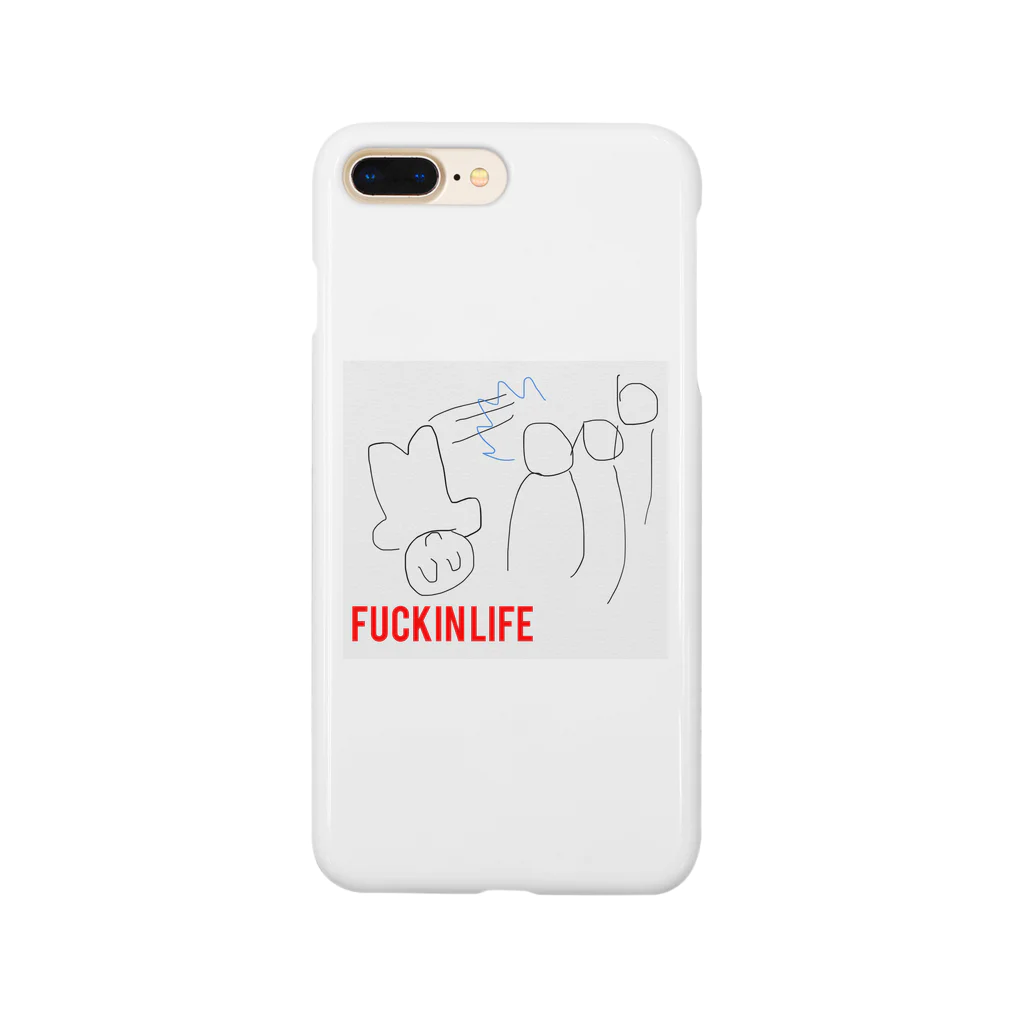 ファッキンライフのファッキン4 Smartphone Case