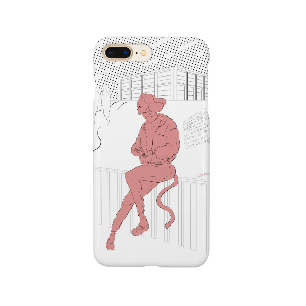 pikkoro_漫画スーパーモデル堕犬のスーパーモデル堕犬 Smartphone Case