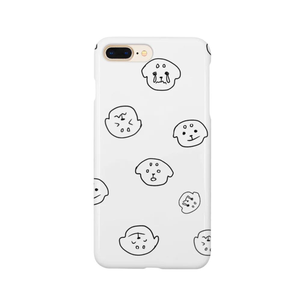 みいみのまわるわんわんスマホカバー Smartphone Case