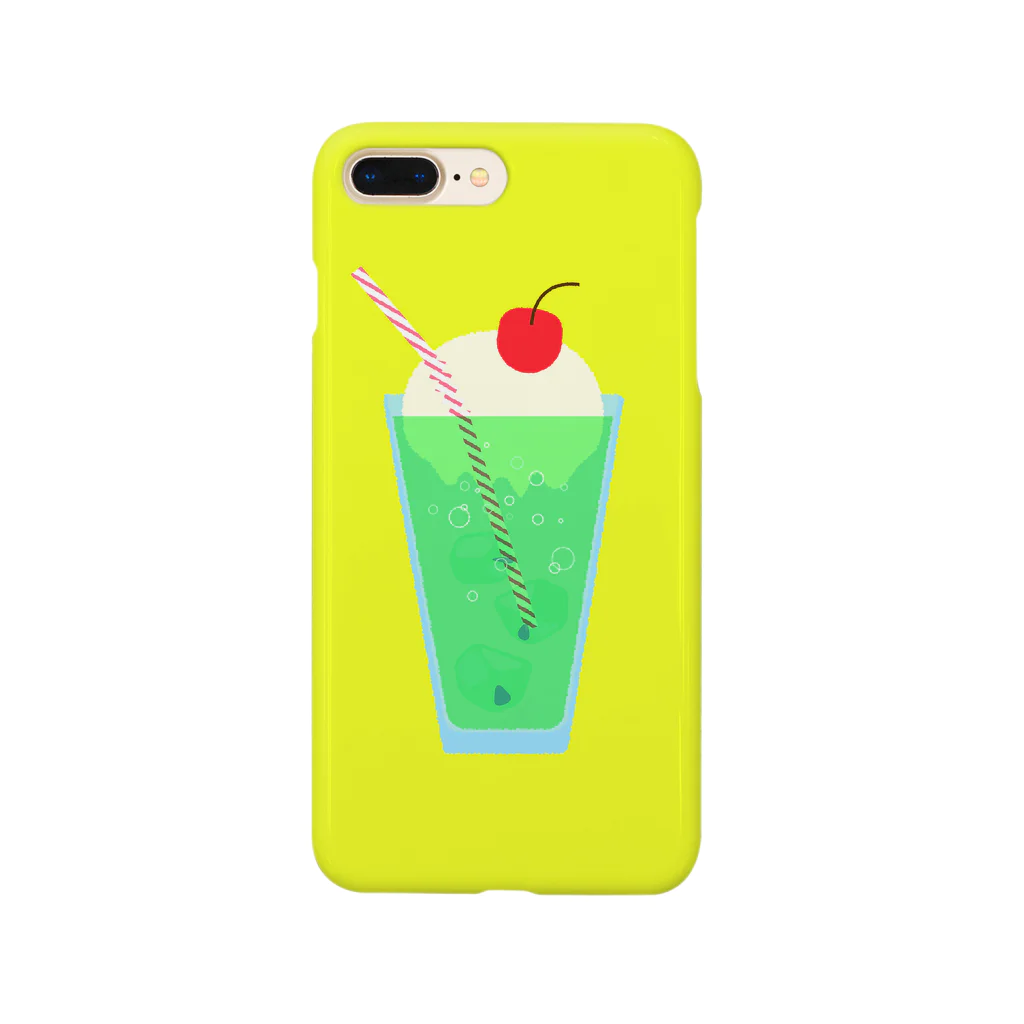 Peach Kitschのメロンクリームソーダ Smartphone Case