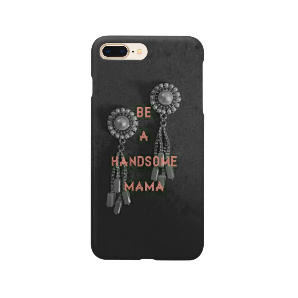 mucmuc【むくむく】のhandsome mama Smartphone Case