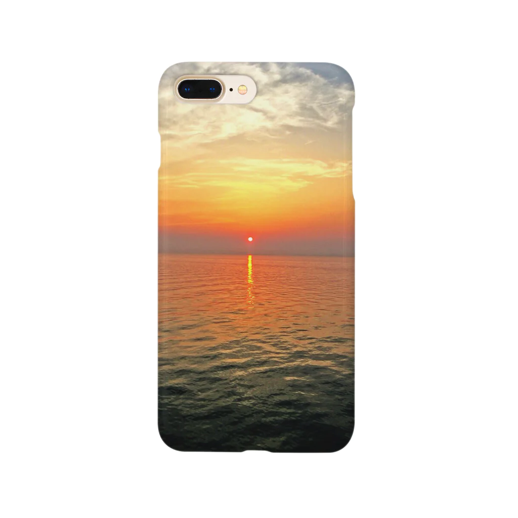 ふうかの幸せ店の夕焼け Smartphone Case