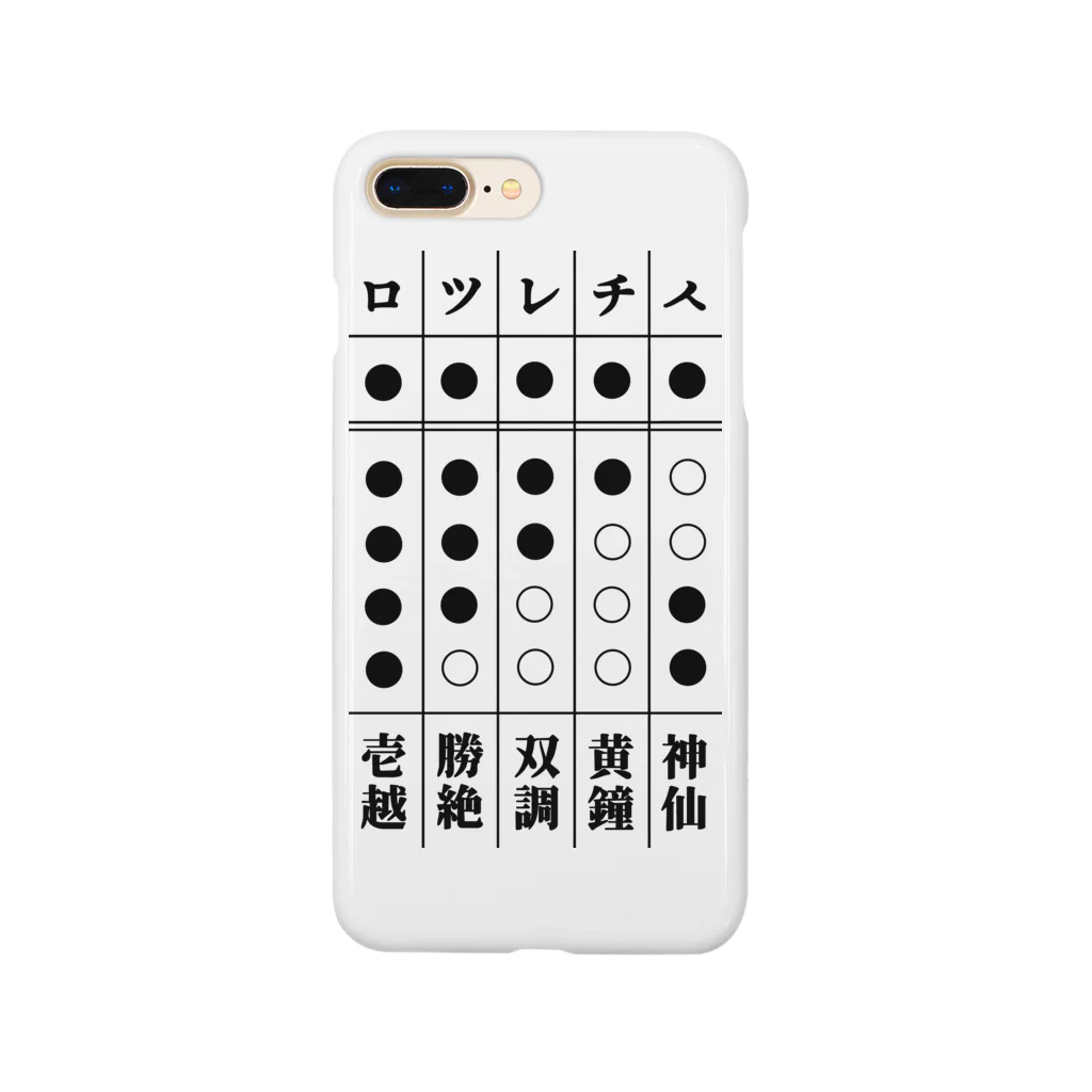 粉片の都山流尺八運指表 Smartphone Case