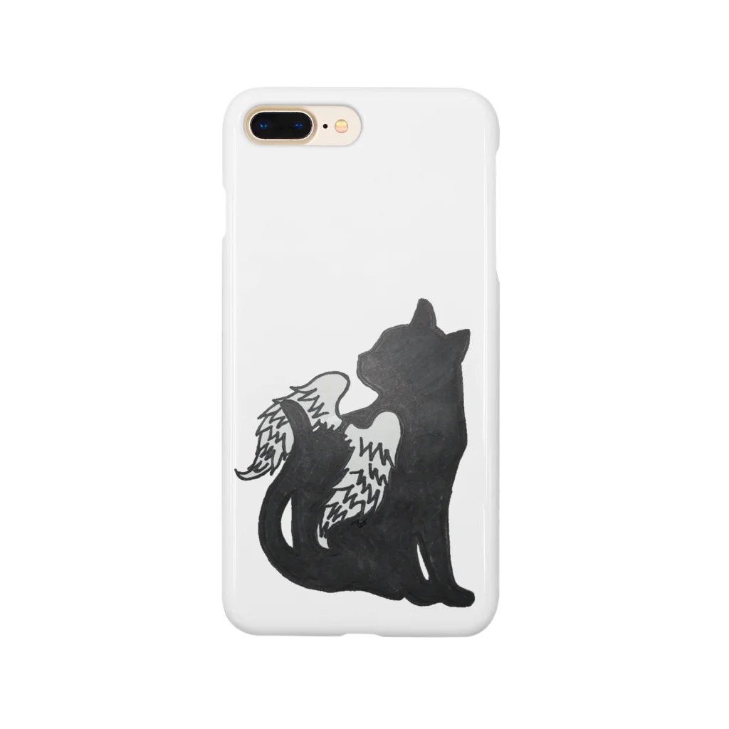 Capricious Catsの翼猫 Smartphone Case