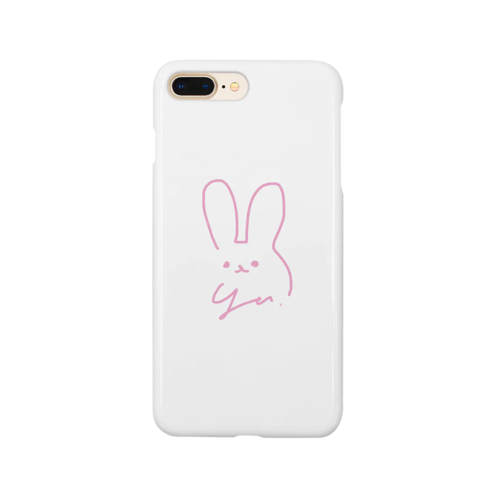 ゆなちゃんのおにくやさんのユナちゃんうさぎさん Smartphone Case