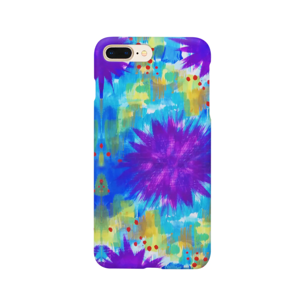 ♡ acco ♡ の満月の花◯ Smartphone Case