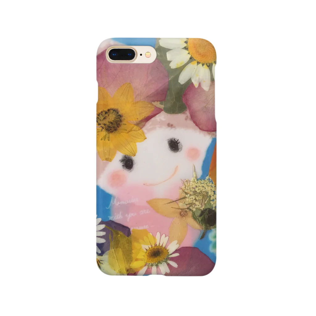 kuu_kaスマホケースの花の妖精さん Smartphone Case