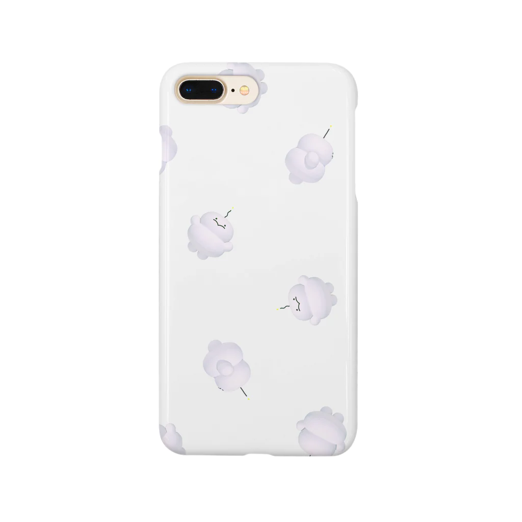 ぷりぷりうちゅうじんとぽこチャの店の3Dチュマホケ〜ス  Smartphone Case