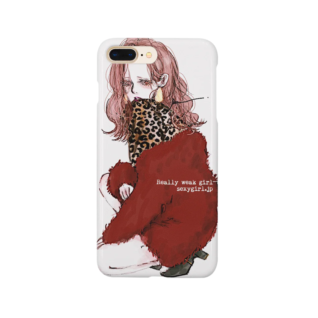 Ran.のReally weak girl Smartphone Case