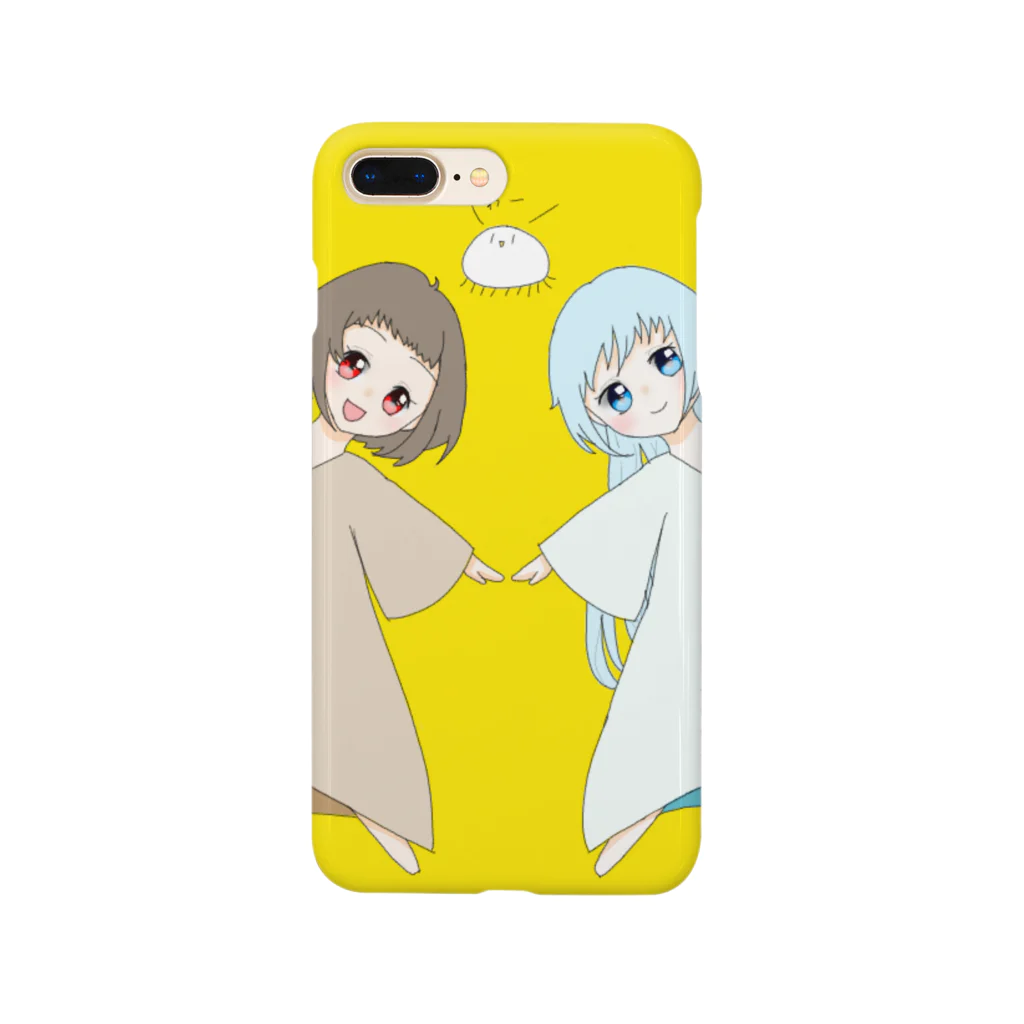 おとなしのおとくた背景あり Smartphone Case