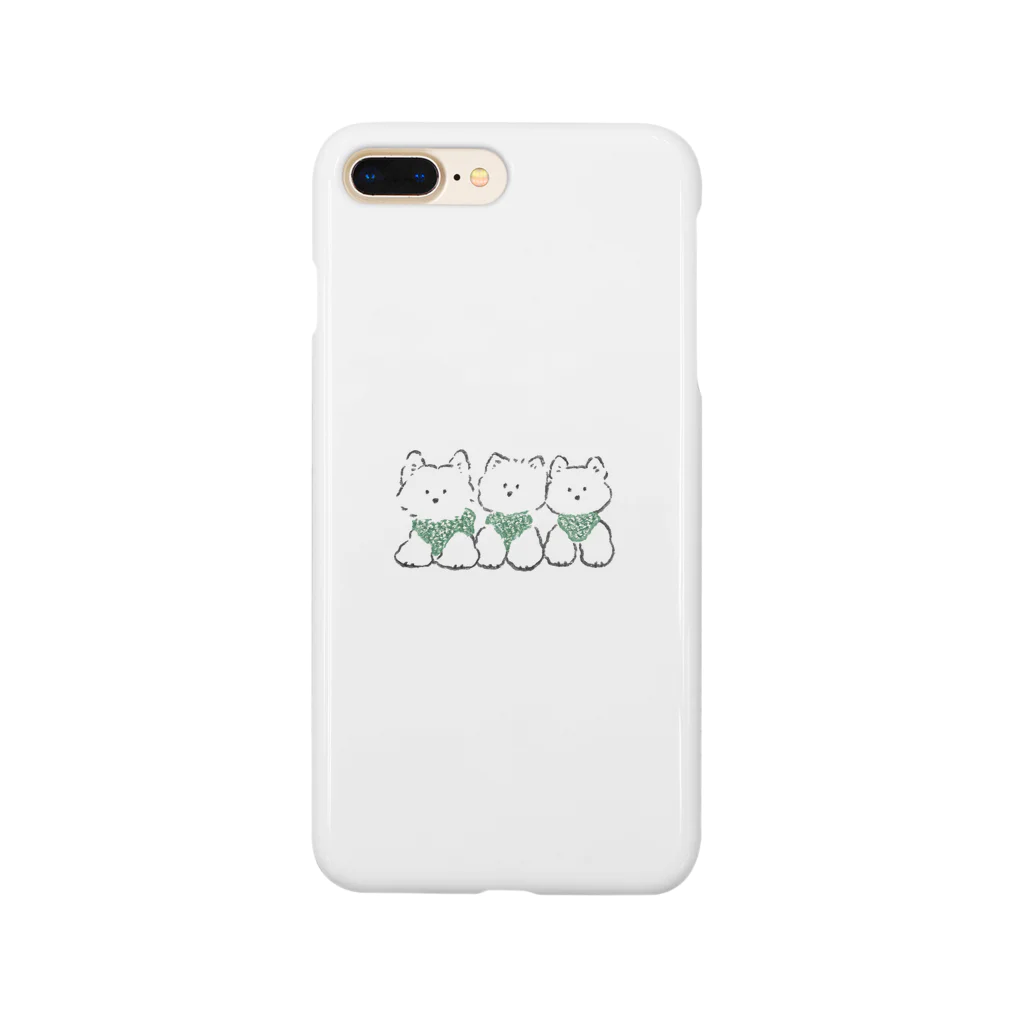 てらおかなつみの3ひきのテリア Smartphone Case