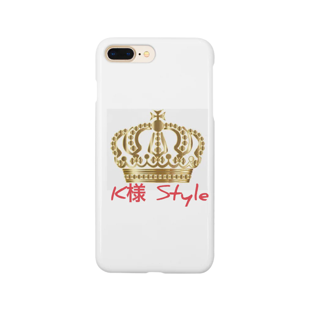 ♔K様Style♔ @youtuberのYouTube  k様Styleオリジナルグッズ Smartphone Case