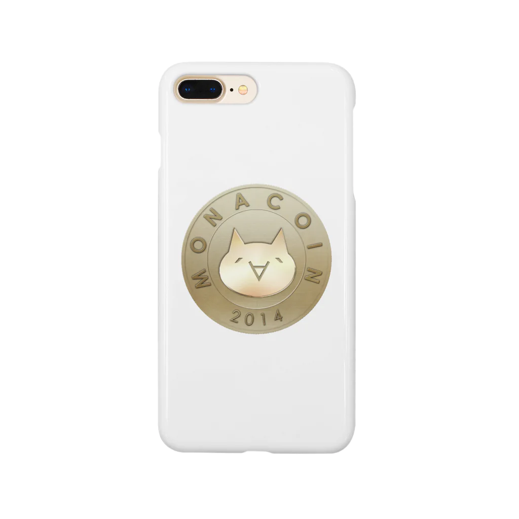 OWLCOIN ショップのMonacoin（モナコイン） Smartphone Case