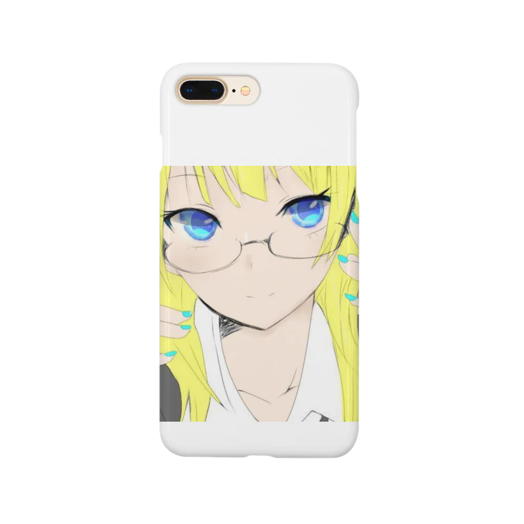 匿名くらぶのメガネっ娘 Smartphone Case