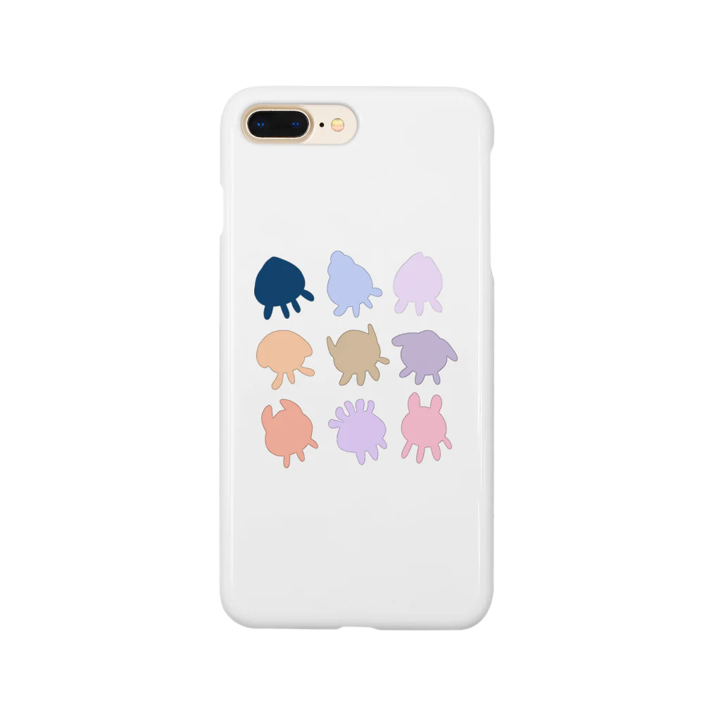 ©echanの紺色が主役。 Smartphone Case