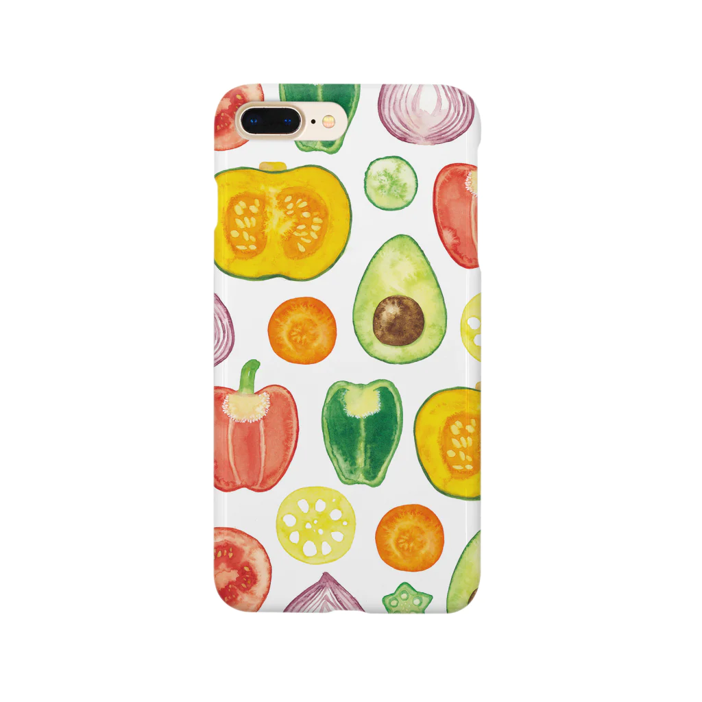 さとろくのベジタリアンiPhoneケース Smartphone Case