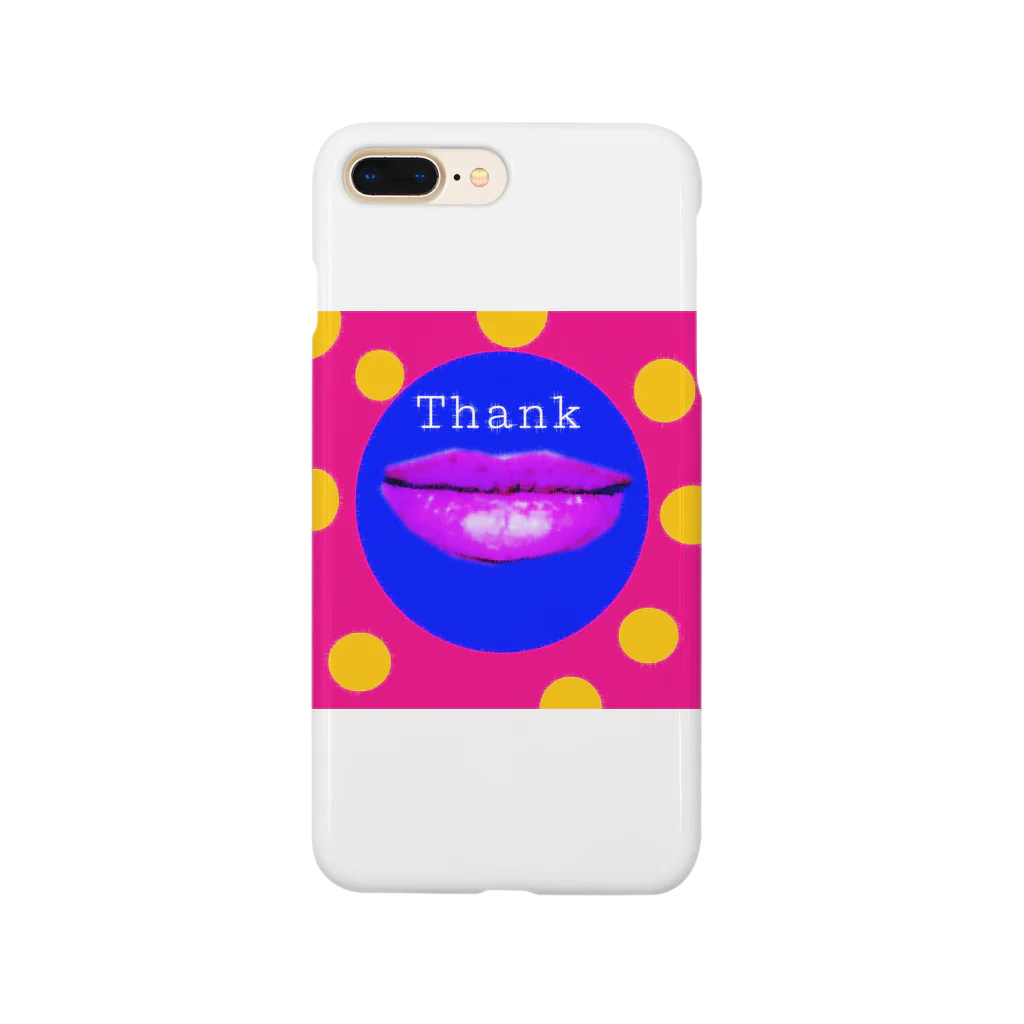 だまちゃんの生きてる世界のThank  Smartphone Case