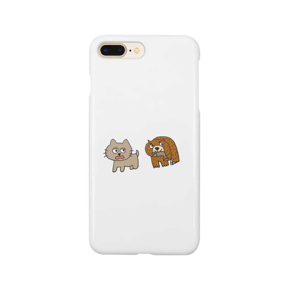 Lynx and Bonitoのねことくまこ Smartphone Case