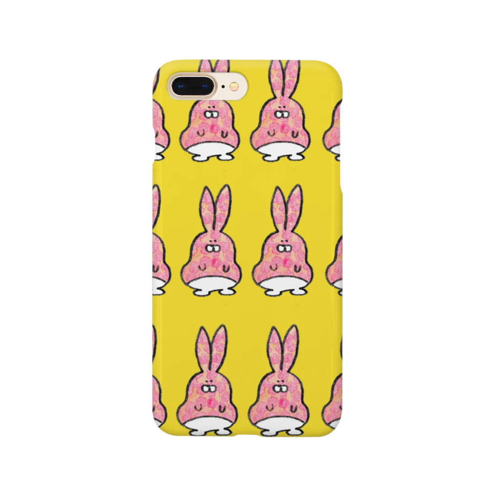 Meme's めめ屋のうさぎイエロー🍋 Smartphone Case