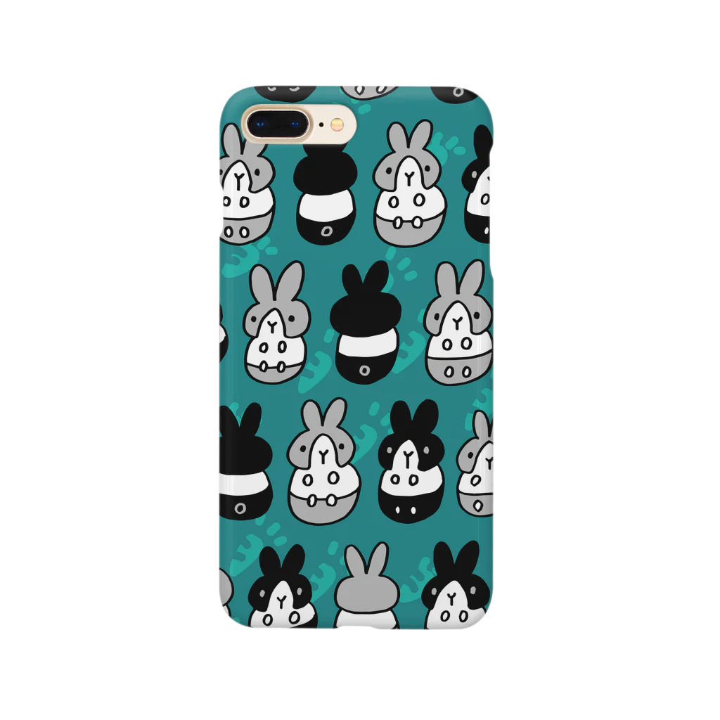 izumiのはちわれちゃん（青緑2） Smartphone Case