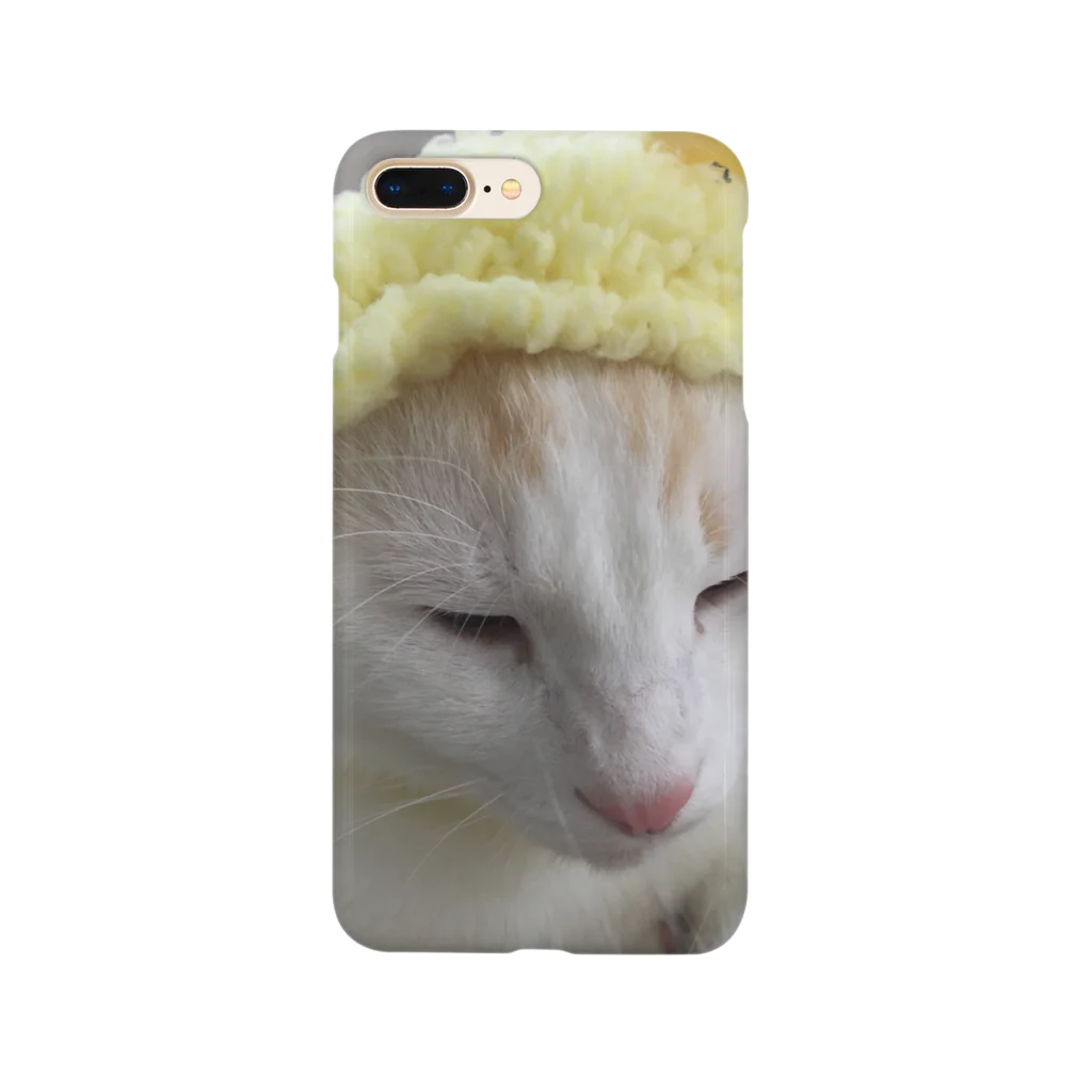 Peach♡のぶちゃかわ猫 Smartphone Case