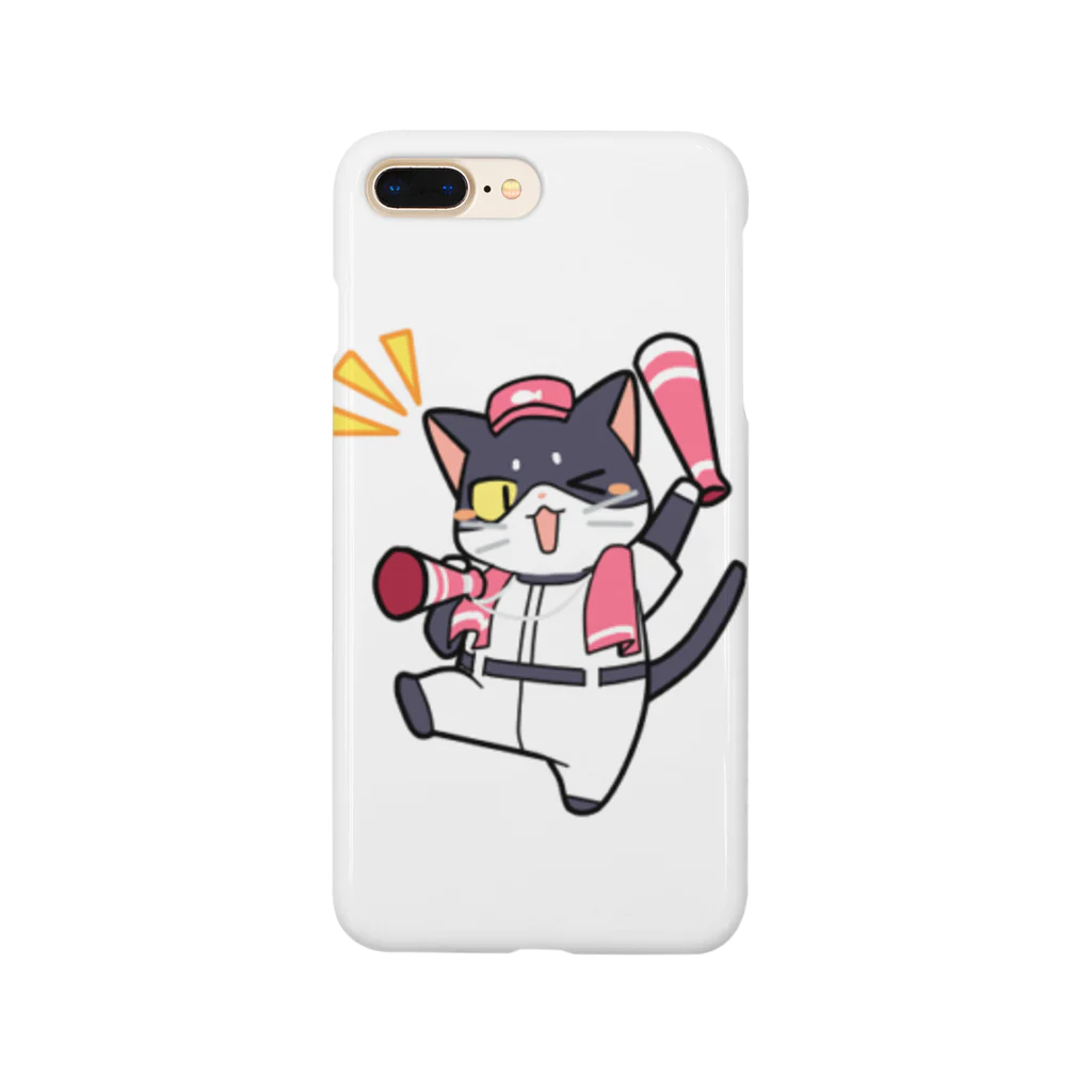 野球にゃんこの野球にゃんこ Smartphone Case